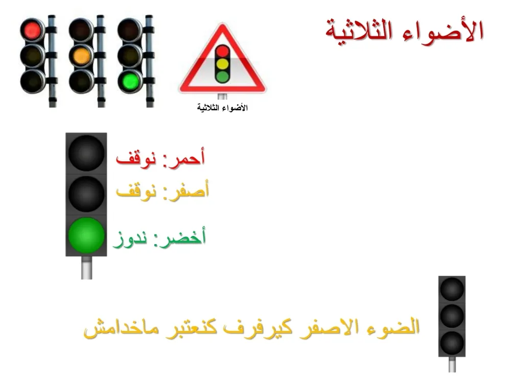 الأضواء و الإشارات — 2