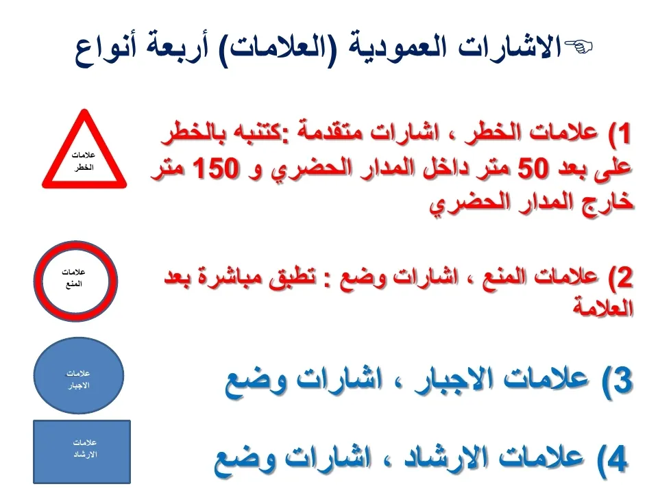 التشوير الطرقي — 2