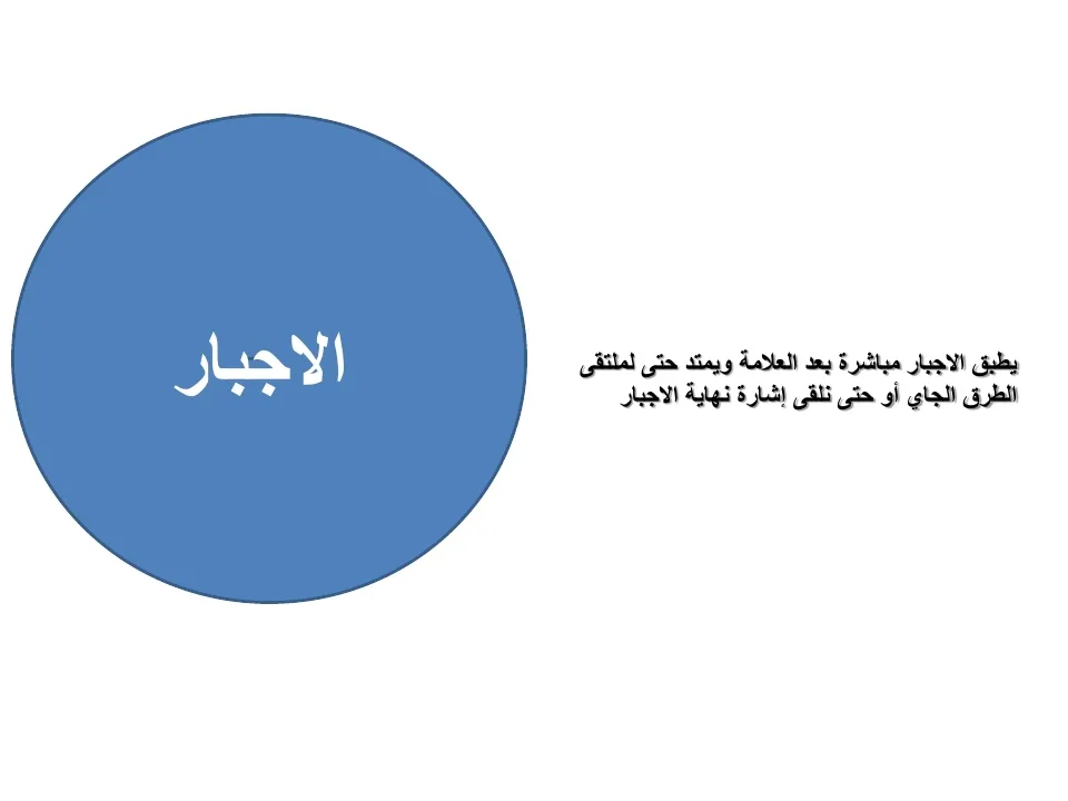التشوير الطرقي — 14